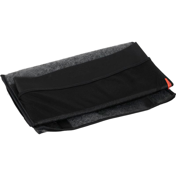 Органайзер на спинку сидіння 35х55 см сірий із чорним