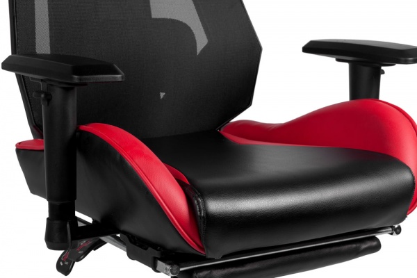 Крісло Barsky Game Mesh BGM-03 чорно-червоний 