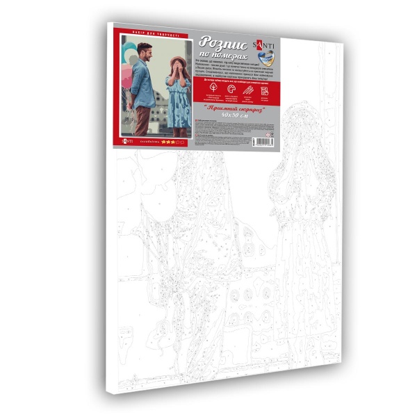 Картина за номерами Приємний сюрприз 954007 40x50 см Santi 