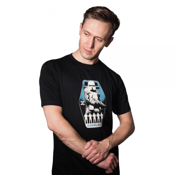 Футболка для хлопчиків Star Wars Імперія р.164–170 чорний 5908305221043 