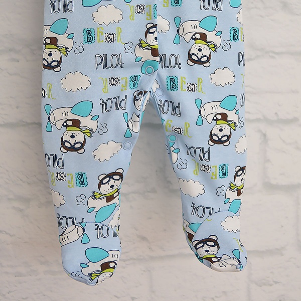 Чоловічок для хлопчика Blanka Пілот р.62 блакитний 110130 