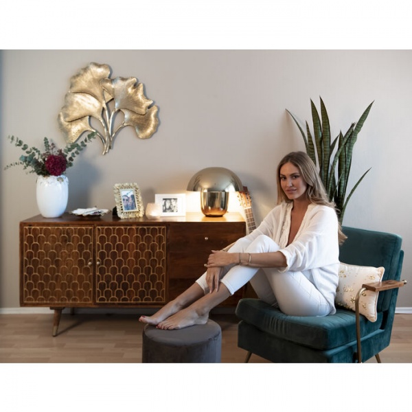 Декор настенный KARE Design Ginkgo Gold Big 66x72x0,4 см 66x72 см золото 