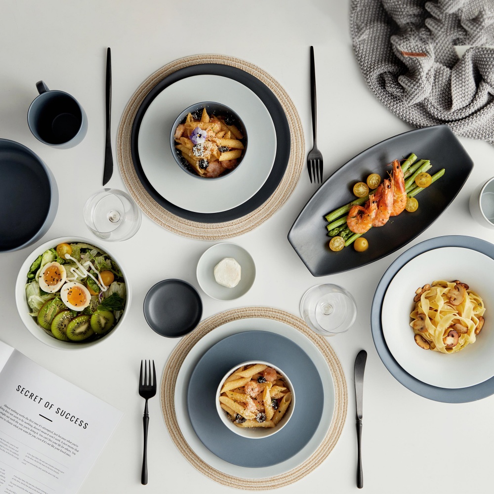 Тарілка підставна Krauff Hattu Black 25,5 см 24-320-049