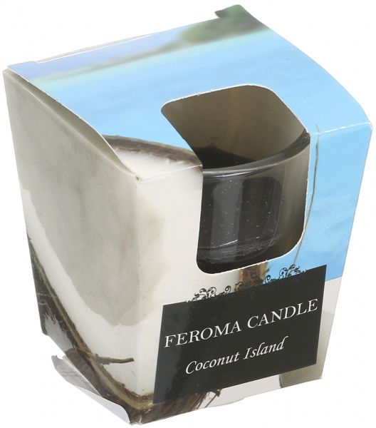 Свеча Арома Стопка Coconut island Feroma Candle