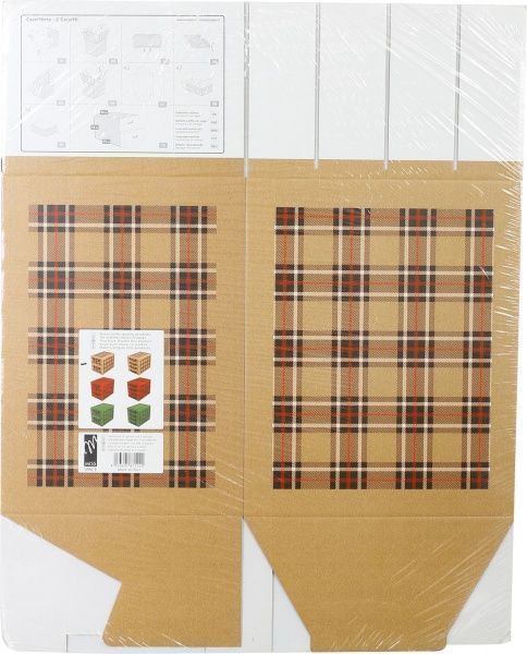 Комод картонний Miss Space Клітинка 2 відділення бежевий