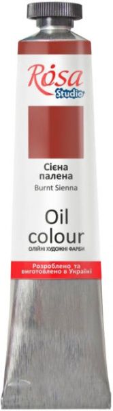 Фарба олійна Сієна палена 326521 60 мл Rosa Studio
