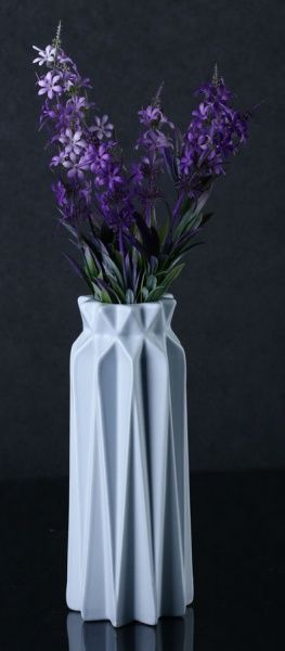 Ваза Эри голубая 26 см