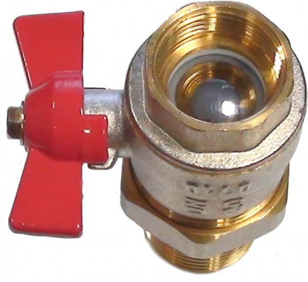 Кран шаровой Valvo DN 20 1 с американкой