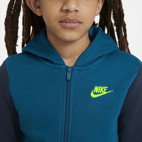 Спортивний костюм Nike B NSW CORE BF TRK SUIT BV3634-301 р. XL блакитний