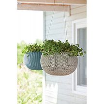 Кашпо Keter Cozies S овальний сірий 