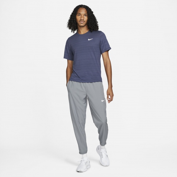 Футболка Nike M NK DF MILER TOP SS CU5992-437 р.M фіолетовий