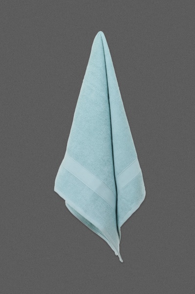 Набір рушників махрових Tara с бордюром 2 шт 50x90 см бірюзовий La Nuit 