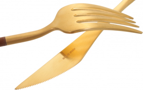 Набір столових приборів Neo Wood 24 предмети Belo Inox