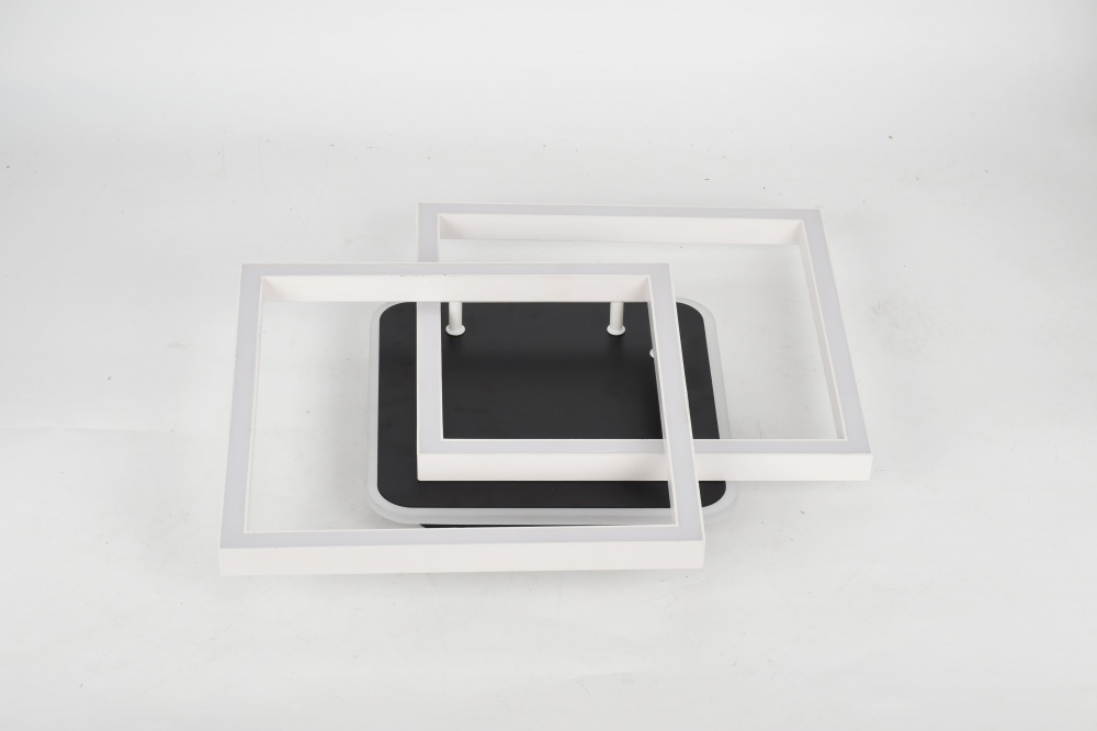 Люстра потолочная Sensio LED TOLEDO S445 6930Lm 3000-6000K 63 Вт черный/белый