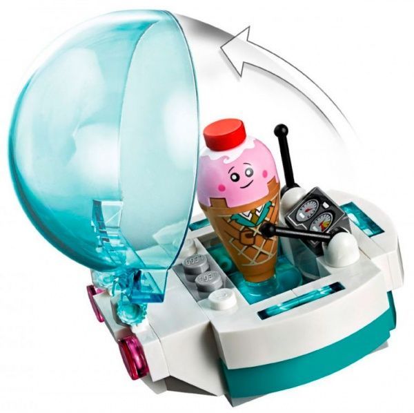 Конструктор LEGO Movie «Совсем не страшный» космический дворец королевы позерша-Яктоби 70838