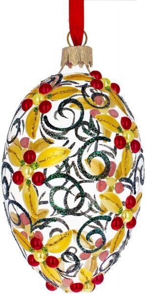 Елочная игрушка Престиж L-169-2 12 см 