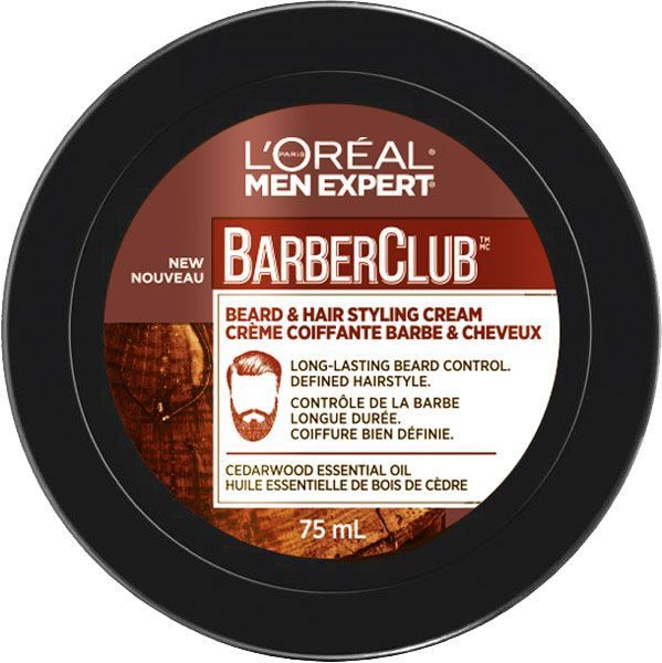 Крем L'Oreal Paris Barber Club для укладання бороди і волосся 75 мл