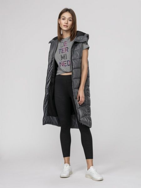 Жилет 4F D4L21-KUDP302-24S S серый