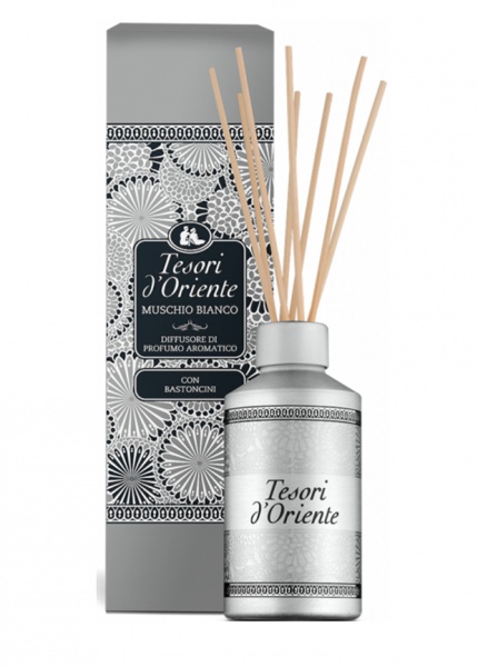 Аромадиффузор Tesori d’Oriente Белый мускус 200 мл 