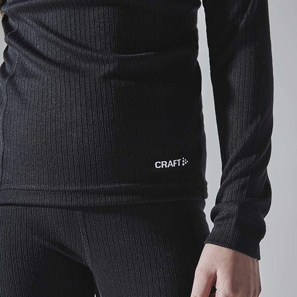 Комплект термобілизни Craft CORE DRY BASELAYER SET JR 1909713-999000 р.122/128 чорний