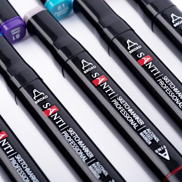 Набір спиртових маркерів Santi 60 шт. 390600 