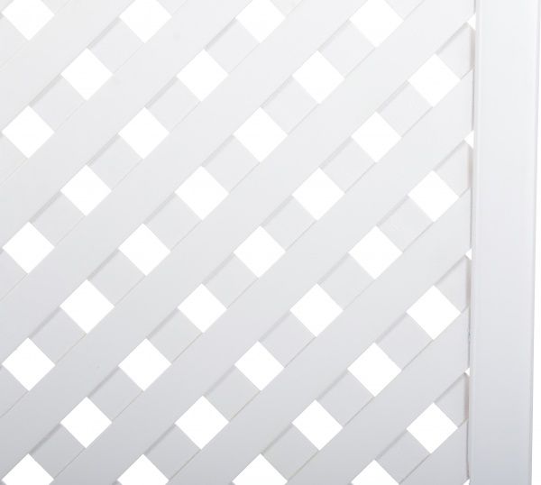 Решітка Грейд 820x196 мм під фасад МДФ 920x296 мм біла