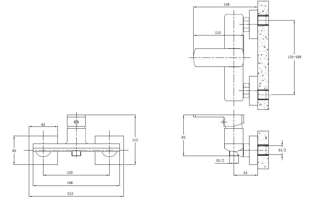 Смеситель для душа Mixxen WAKE хром MXYA0778
