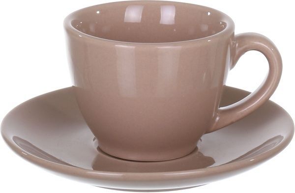 Чашка с блюдцем Latte 90 мл Bella Vita