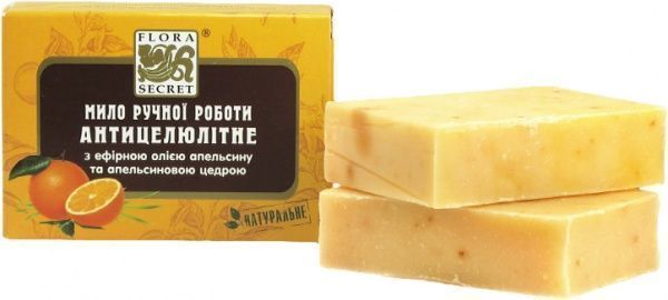 Мило органічне Flora Secret Антицелюлітне 75 г