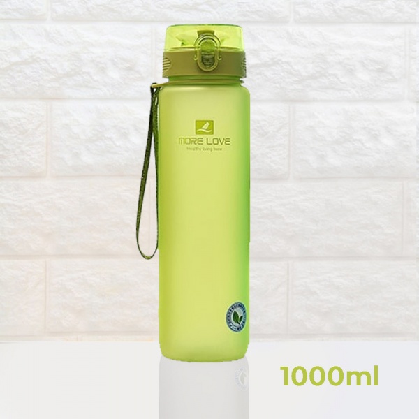 Пляшка спортивна 1000 мл Casno зелений MX-5041_Green