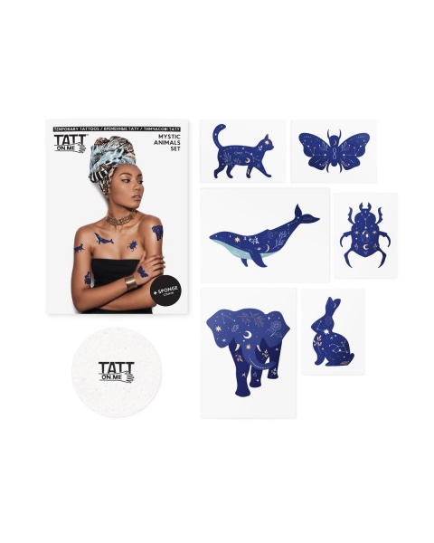 Тату временное TATTon.me Mystic Animals set