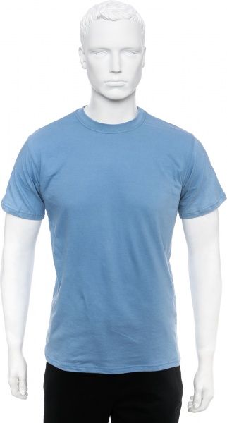 Футболка мужская р. L серо-голубой 