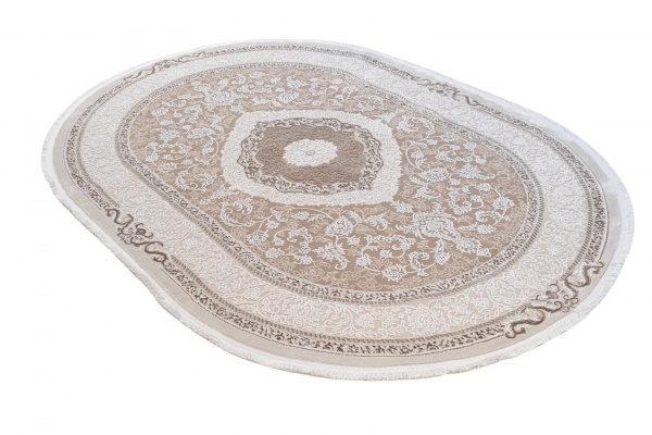 Килим Karmen Carpet GALYA PLUS S3874В BEIGE/BEIGE 80x150 см O 