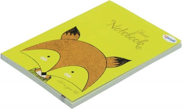 Книга для нотаток Artbook В6 lime Uprofi plan