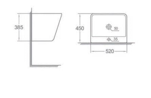 Умивальник EGO Pride