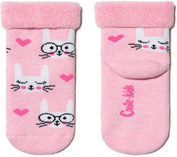 Носки детские Conte-Kids CK SOF-TIKI (с отворотом) 6С-19СП р.14 светло-розовый 