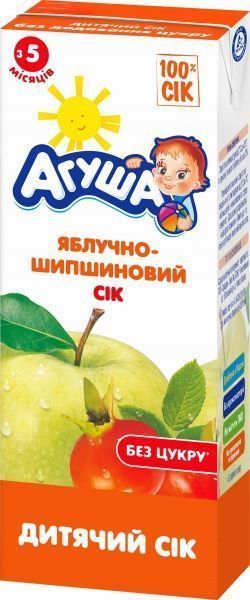 Сік Агуша Яблуко-шипшина 200 мл