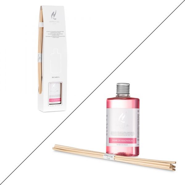 Аромадиффузор для дома Hypno Casa Fiori di Magnolia 200 мл (парфюм + палочки) 