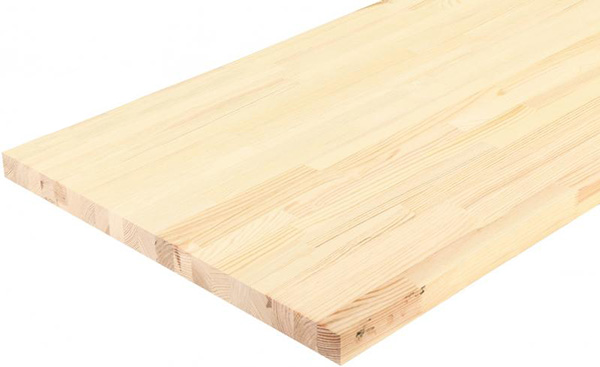 Щит меблевий Ліра 38х600х2800 мм сосна