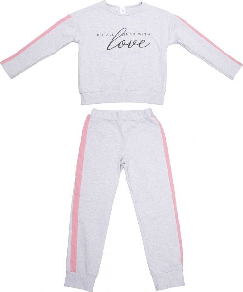 Комплект Luna Kids р.146 сірий меланж 103548 