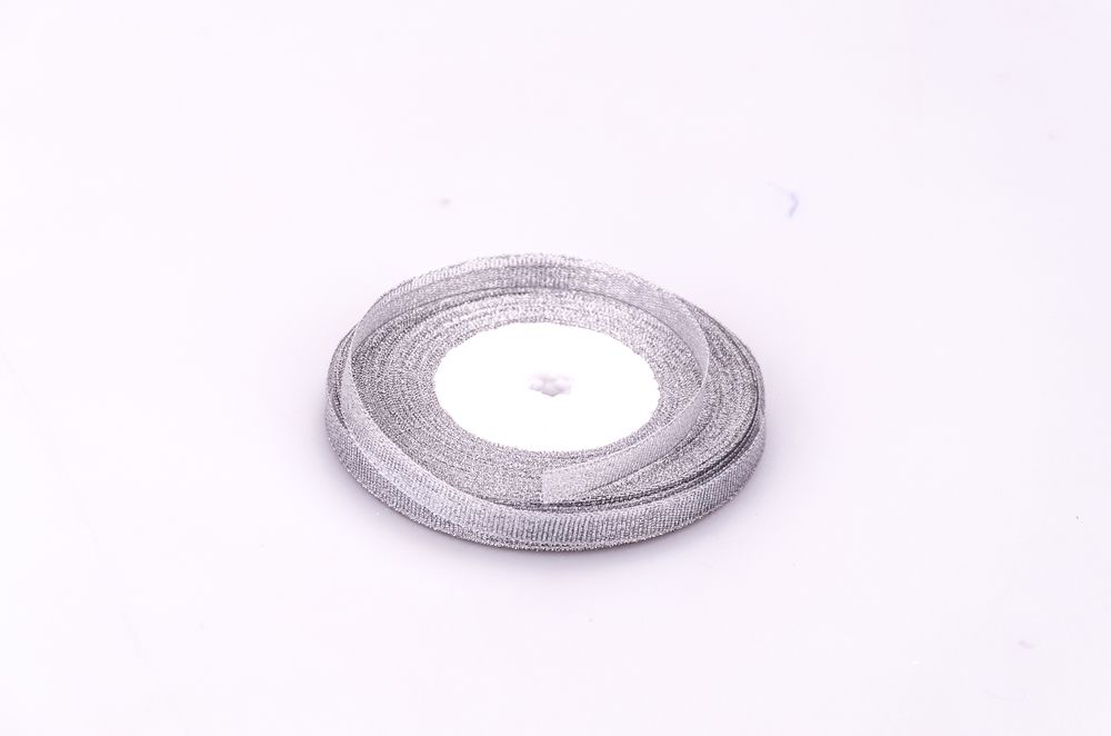 Лента для упаковки парча 0,5 см 20 м в ассортименте