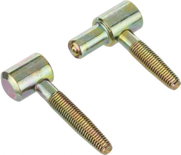 Петля штирьова універсальна 030d16 38 мм жовтий