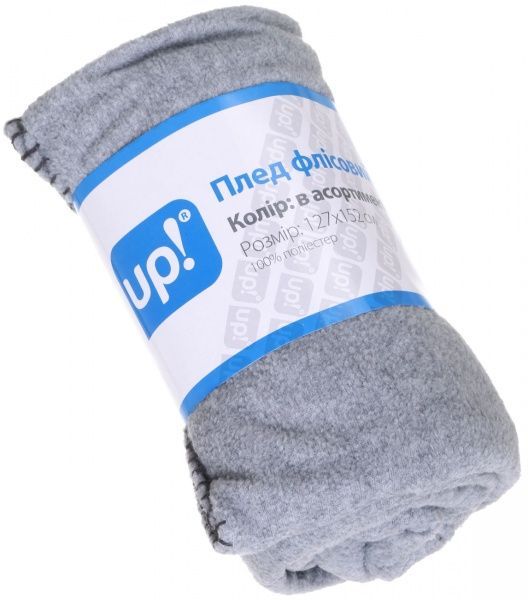 Плед Polar флисовый 127x152 см в ассортименте UP! (Underprice) 