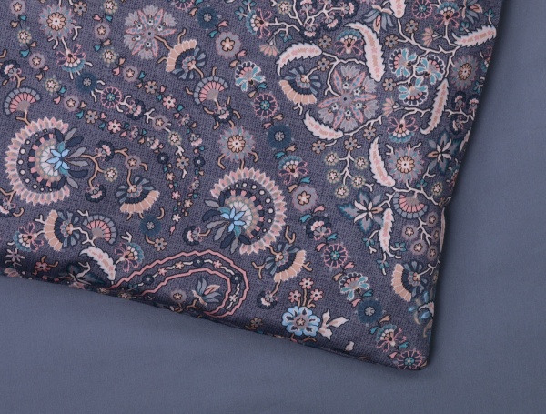 Комплект постільної білизни Piazza Di Spagna G1 2-спальний синій Granfoulard 