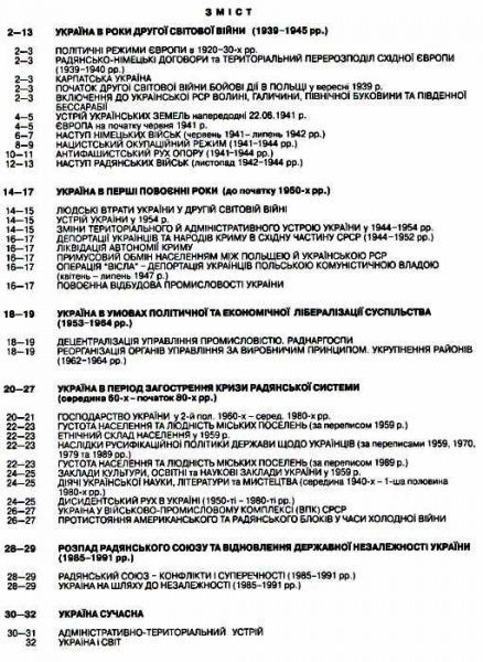 Книга Україна. Історичний атлас для 11 класу Сакцент Плюс