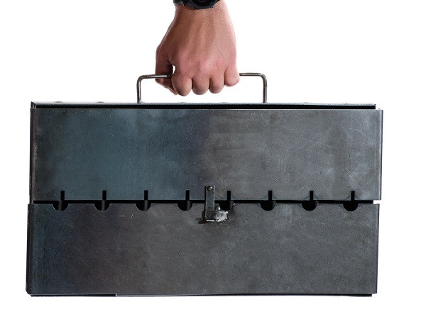 Мангал-дипломат Metalzavod MC8/3 на 8 шампуров 3 мм