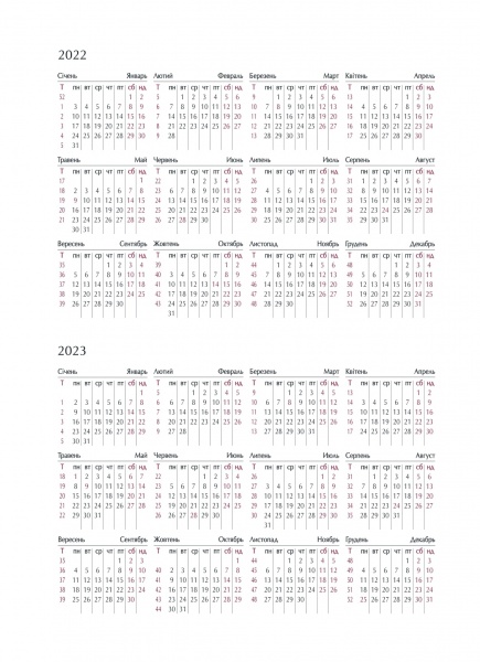 Щоденник датований PARALLEL синій Buromax A5 2022