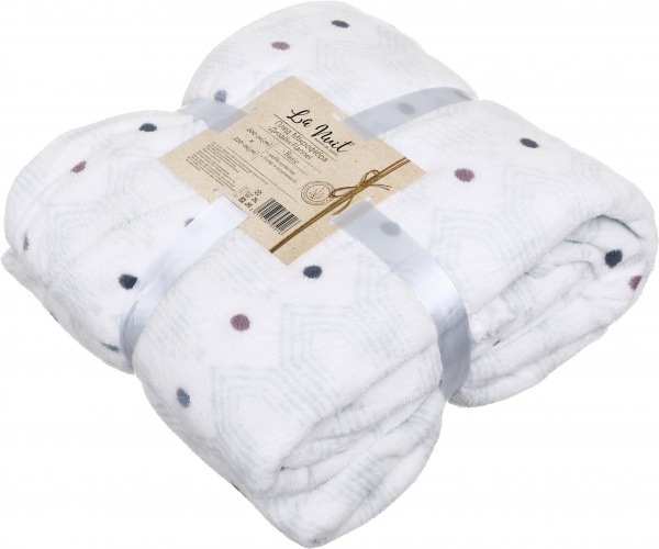 Плед из микрофибры Frannel 220x200 см в ассортименте La Nuit 