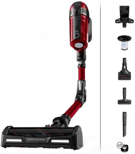 Пылесос аккумуляторный Rowenta RH98A9WO black/red 