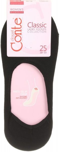 Следы Conte Classic Classic 16С-12СП р. 25 черный 